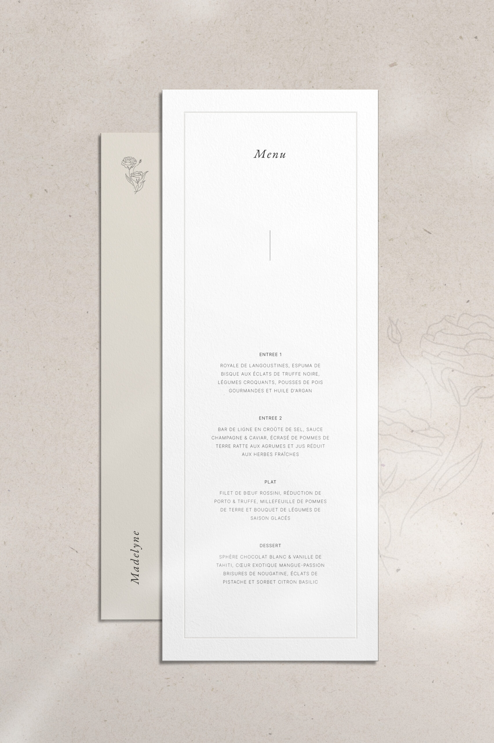 images-page-papeterie-02 design graphique d'un menu sur papier texturé