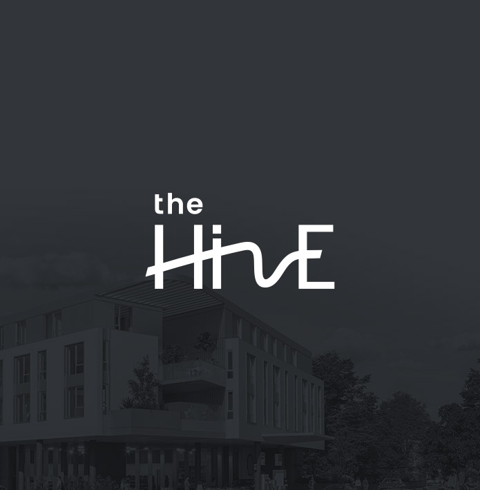 Création graphique d'un monogramme de la résidence Auguste V composé des lettres A et V