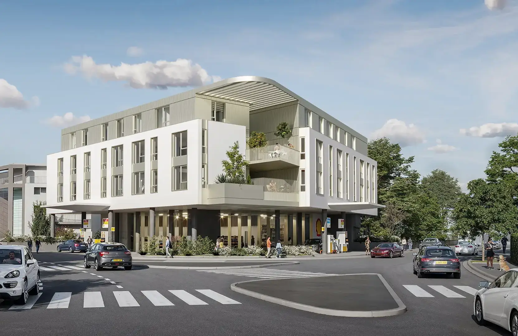 Essenzia Design Studio - Création graphique du logo d'une résidence avec typographie sérif